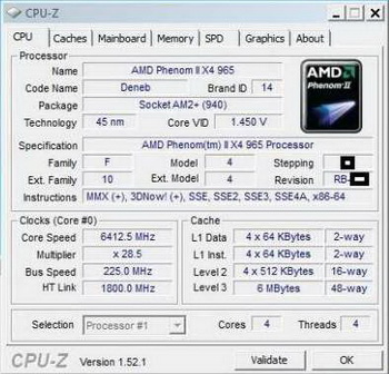 phenom II X4 965 Black edition C3